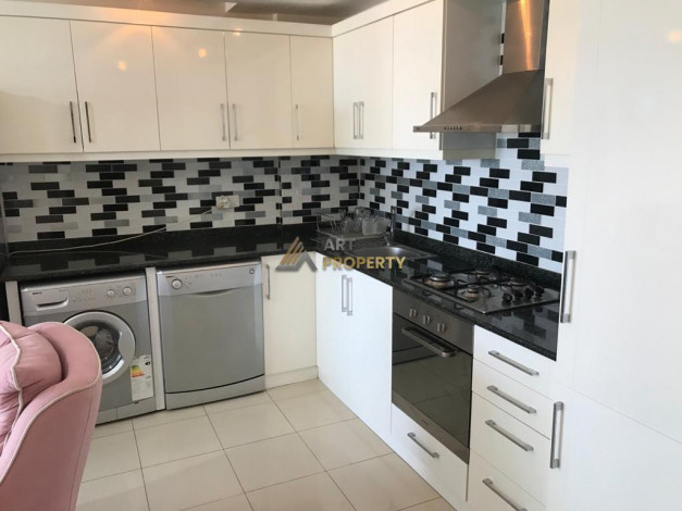 Полностью меблированная двухкомнатная квартира в районе Тосмур, 70 м2 - Ракурс 10