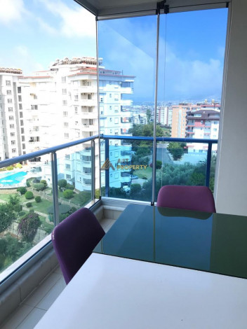 Полностью меблированная двухкомнатная квартира в районе Тосмур, 70 м2 - Ракурс 17