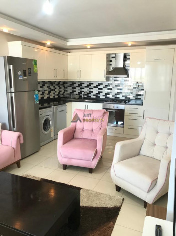 Полностью меблированная двухкомнатная квартира в районе Тосмур, 70 м2 - Ракурс 18