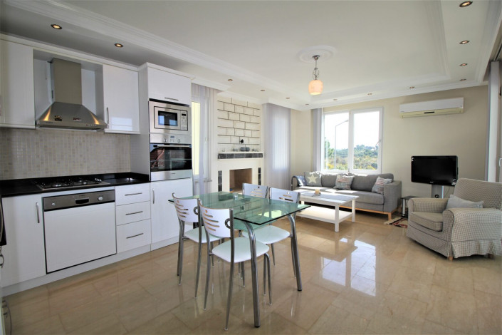 Четырехкомнатный полностью меблированный дуплекс в районе Конаклы, 130 м2 - Ракурс 8