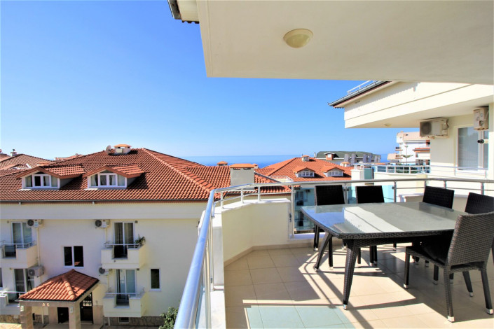 Четырехкомнатный полностью меблированный дуплекс в районе Конаклы, 130 м2 - Ракурс 12