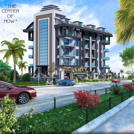 Новый проект в самом сердце Аланьи по доступным ценам, 50м2 – 140м2 - Ракурс 12