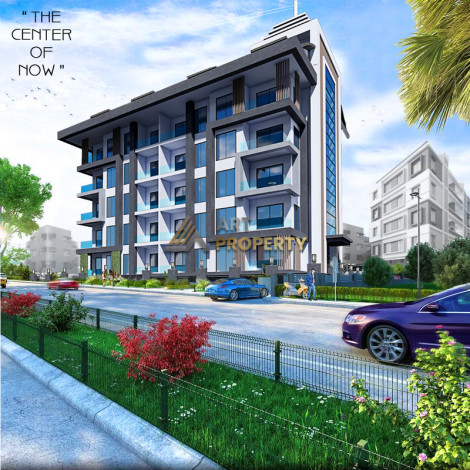 Новый проект в самом сердце Аланьи по доступным ценам, 50м2 – 140м2 - Ракурс 13