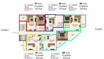 Новый проект на этапе строительства в центре Махмутлара, 38-161м2 - Ракурс 8