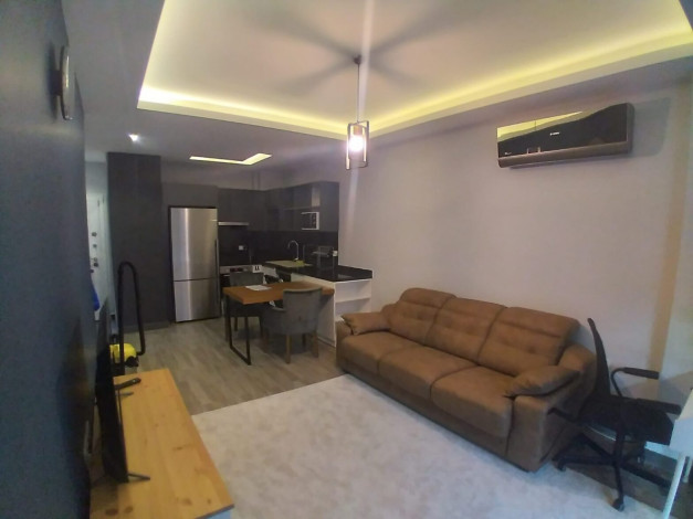 Квартира 1+1 в новом доме в 250 м от моря в Махмутлар, 60 м2 - Ракурс 4