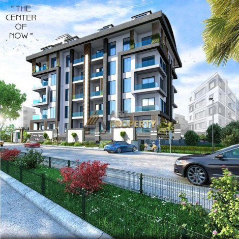 Новый проект в самом сердце Аланьи по доступным ценам, 50м2 – 140м2 - Ракурс 19