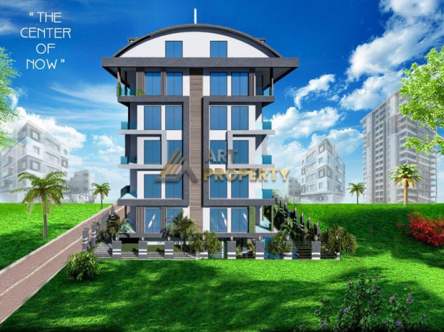Новый проект в самом сердце Аланьи по доступным ценам, 50м2 – 140м2 - Ракурс 20