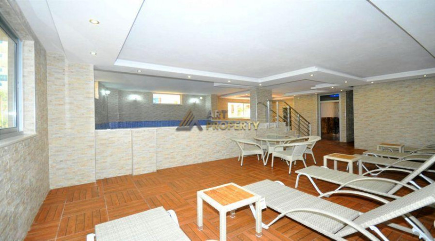 Квартира 1+1 в комплексе с инфраструктурой в начале района Махмутлар, 65 м2 - Ракурс 4