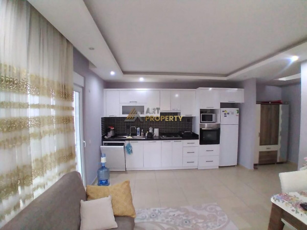 Квартира 1+1 в комплексе с инфраструктурой в начале района Махмутлар, 65 м2 - Ракурс 9