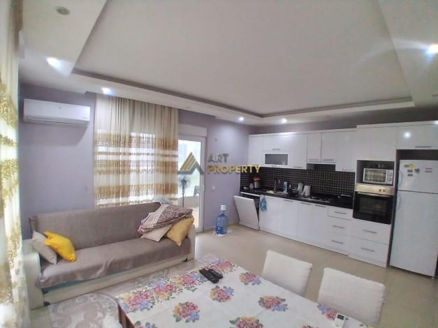 Квартира 1+1 в комплексе с инфраструктурой в начале района Махмутлар, 65 м2 - Ракурс 15