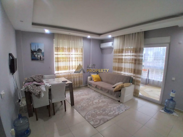 Квартира 1+1 в комплексе с инфраструктурой в начале района Махмутлар, 65 м2 - Ракурс 18