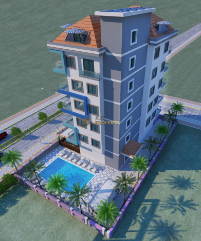 Трехкомнатная квартира в 350 м от моря в районе Махмутлар, 83м - Ракурс 2