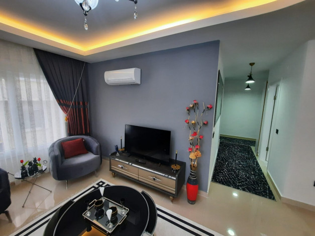 Квартира 2+1 с новой мебелью вблизи моря в Махмутларе, 90 м2 - Ракурс 7