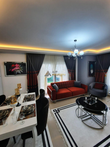 Квартира 2+1 с новой мебелью вблизи моря в Махмутларе, 90 м2 - Ракурс 15