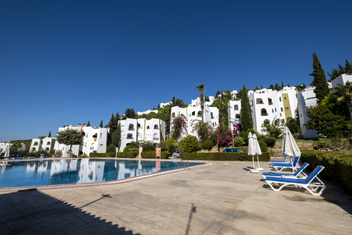 Трехкомнатная вилла с видом на море в районе Тюрклер города Аланья, 95 м2 - Ракурс 5