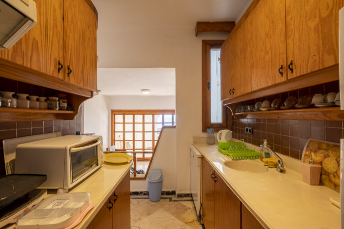 Трехкомнатная вилла с видом на море в районе Тюрклер города Аланья, 95 м2 - Ракурс 18