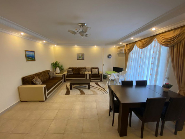 Квартира 2+1 большой планировки с мебелью в Махмутларе, 120 м2 - Ракурс 16