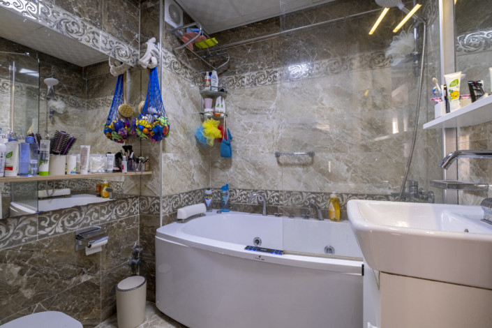 Квартира 2+1 на первой линии пляжа Клеопатры возле пещеры Дамлаташ, 105 м2 - Ракурс 9