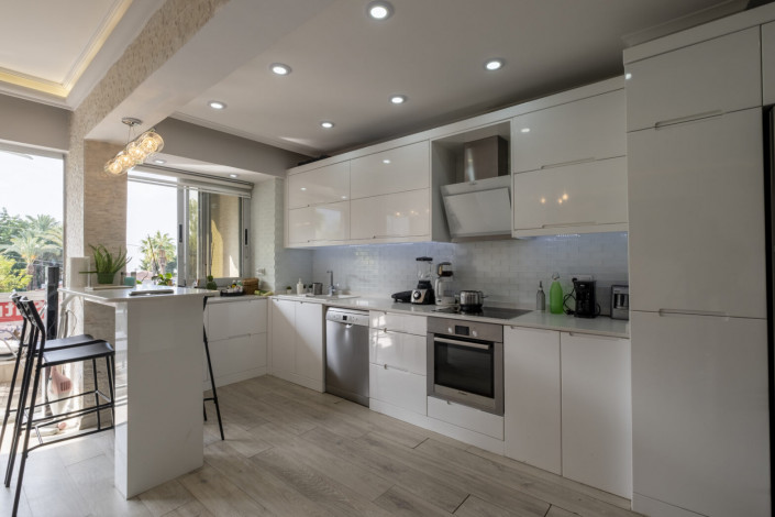 Квартира 2+1 на первой линии пляжа Клеопатры возле пещеры Дамлаташ, 105 м2 - Ракурс 15