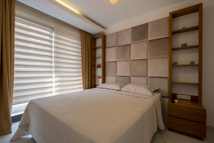 Квартира 1+1 в центре Алании в одном из лучших комплексов с развитой инфраструктурой, 55 м2 - Ракурс 16