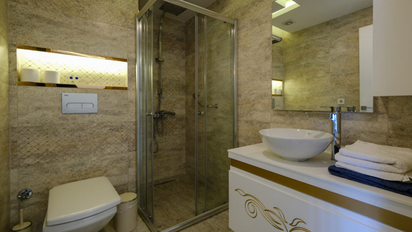 Квартира 1+1 в центре Алании в одном из лучших комплексов с развитой инфраструктурой, 55 м2 - Ракурс 26