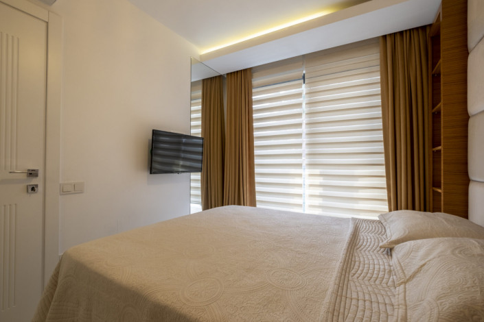 Квартира 1+1 в центре Алании в одном из лучших комплексов с развитой инфраструктурой, 55 м2 - Ракурс 44