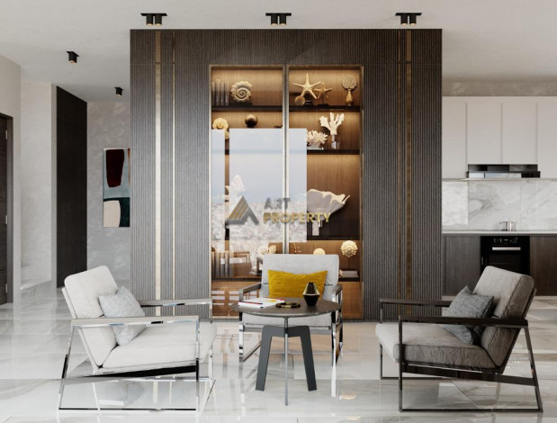 Строящийся комплекс вилл планировки 5+1 под гражданство с панорамными видами на море и крепость Аланьи, 255 м2 - Ракурс 22