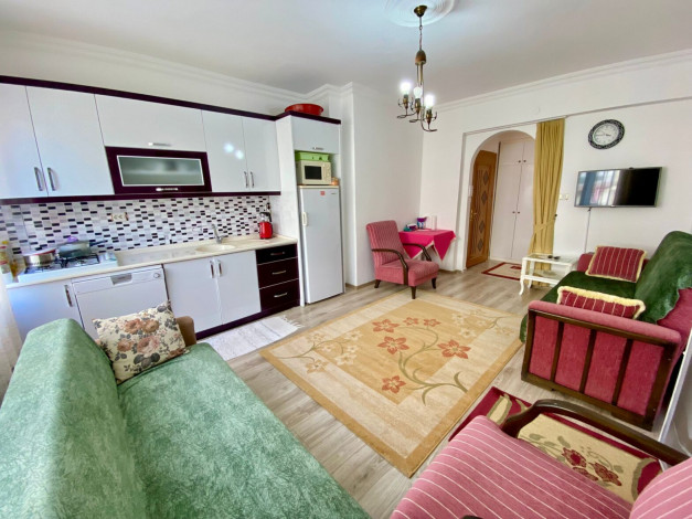 Просторная двухкомнатная квартира на первой береговой линии в Махмулар, 75м2 - Ракурс 6