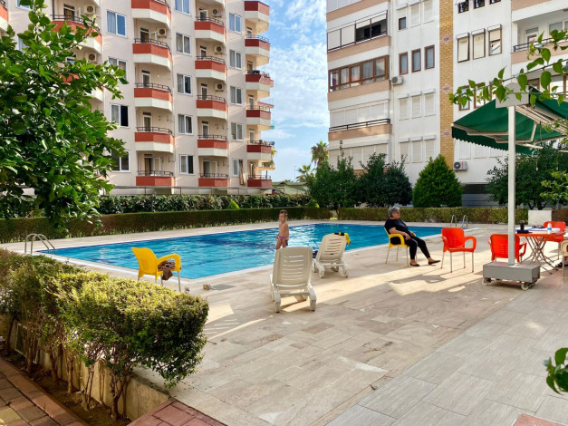 Просторная двухкомнатная квартира на первой береговой линии в Махмулар, 75м2 - Ракурс 9