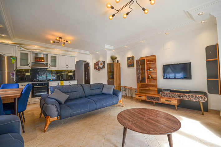 Просторная трехкомнатная квартира в 100 метрах от Средиземного моря, 135 м2 - Ракурс 4