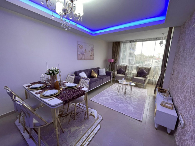 Меблированная трехкомнатная квартира в 400 метрах от Средиземного моря в районе Махмутлар, 110м2 - Ракурс 11