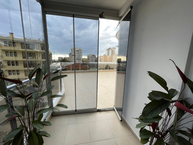 Меблированная трехкомнатная квартира в 400 метрах от Средиземного моря в районе Махмутлар, 110м2 - Ракурс 23