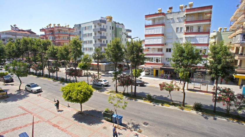 Уютная трехкомнатная квартира в центре Аланьи в районе пляжа Клеопатра, 85 м2 - Ракурс 7