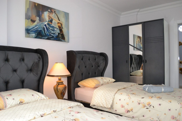 Четырехкомнатная квартира на улице Барбаросса района Махмутлар с частичным видом на море и горы, 130 м2 - Ракурс 17