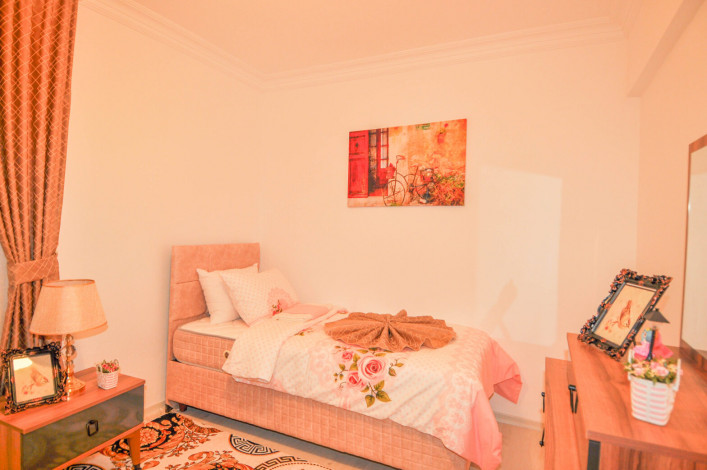 Трехкомнатная квартира с красивой мебелью в 250 метрах от моря в Махмутлар, 100 м2 - Ракурс 27