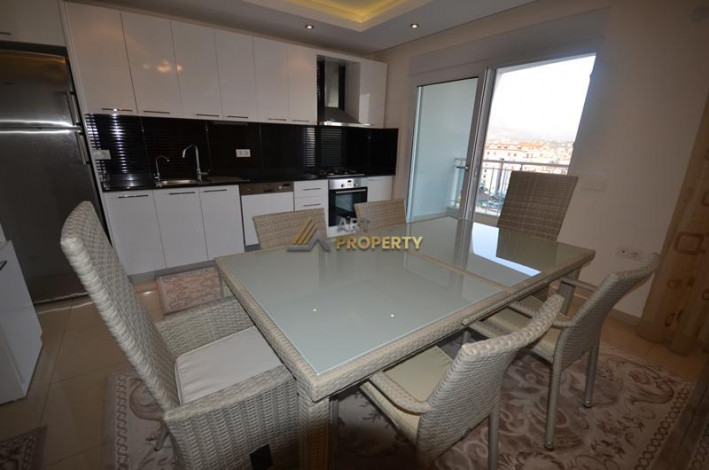 Дуплекс 3+1 на высоком этаже с красивым видом в районе Джикджилли, 160 м2 - Ракурс 26