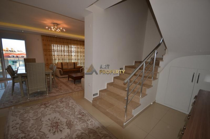 Дуплекс 3+1 на высоком этаже с красивым видом в районе Джикджилли, 160 м2 - Ракурс 31