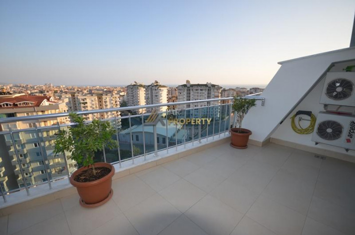 Дуплекс 3+1 на высоком этаже с красивым видом в районе Джикджилли, 160 м2 - Ракурс 44