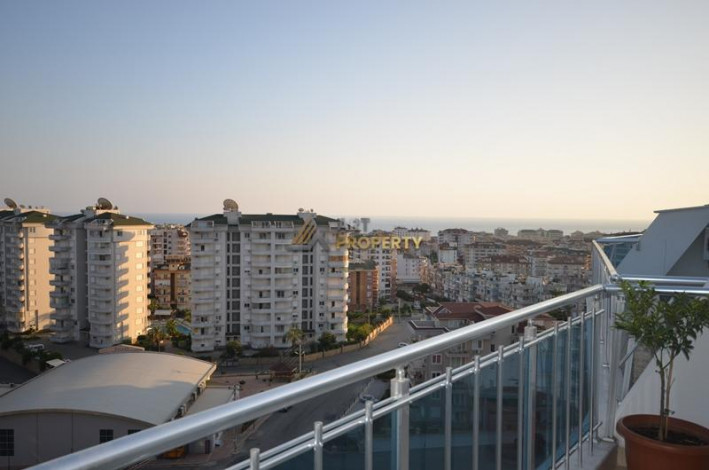 Дуплекс 3+1 на высоком этаже с красивым видом в районе Джикджилли, 160 м2 - Ракурс 45