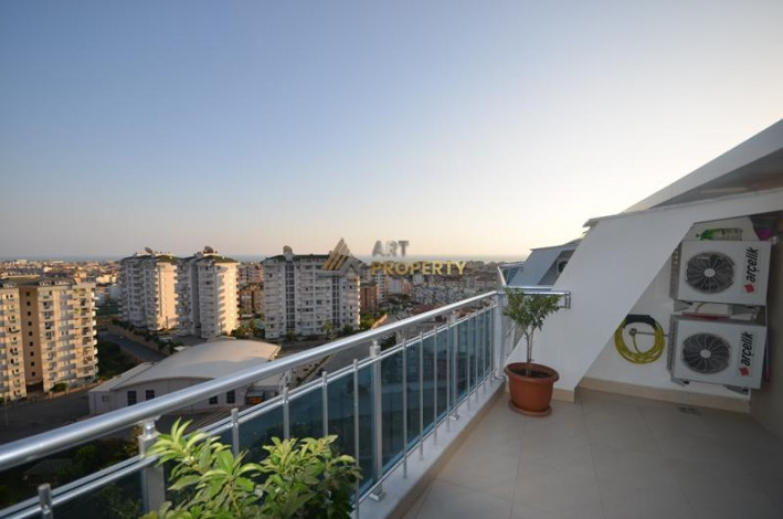 Дуплекс 3+1 на высоком этаже с красивым видом в районе Джикджилли, 160 м2 - Ракурс 46