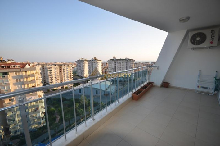 Дуплекс 3+1 на высоком этаже с красивым видом в районе Джикджилли, 160 м2 - Ракурс 60