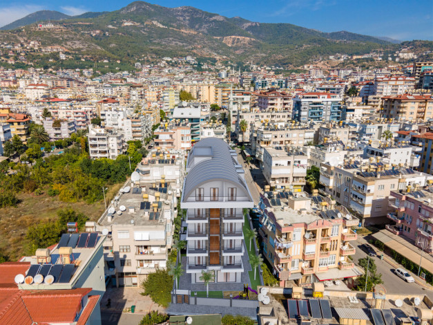 Новый комплекс на этапе строительства в центральной части Алании, 51-165 м2 - Ракурс 5