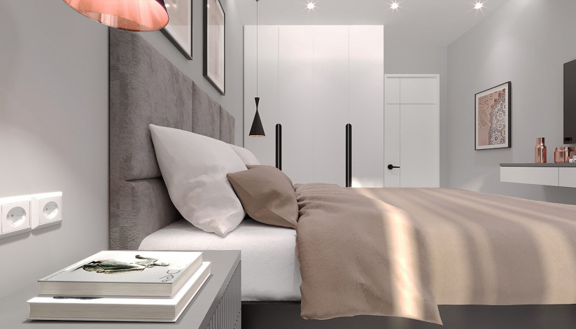 Комплекс на этапе строительства в живописном месте района Махмутлар, 45-95 м2 - Ракурс 13