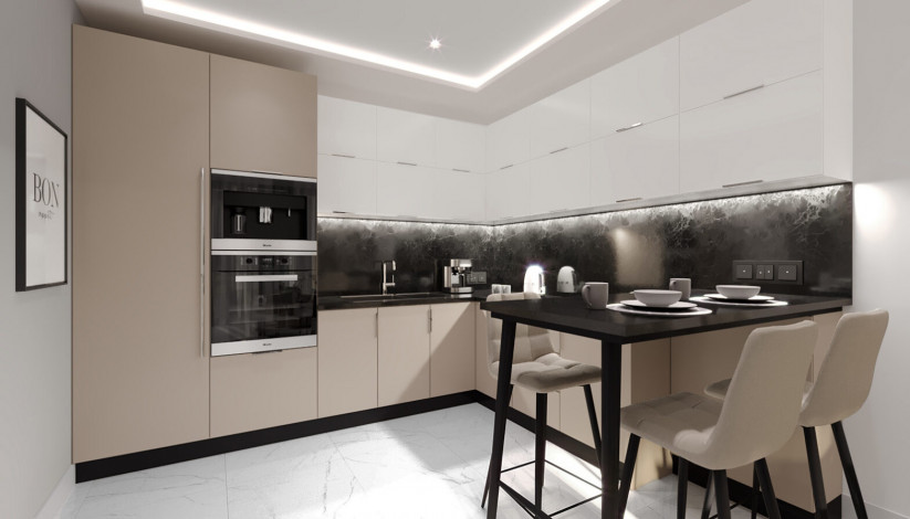 Комплекс на этапе строительства в живописном месте района Махмутлар, 45-95 м2 - Ракурс 31