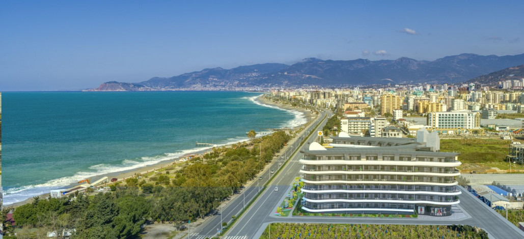 Новый комплекс премиум класса с богатой инфраструктурой в Каргыджаке, 62-122 м2 - Ракурс 18