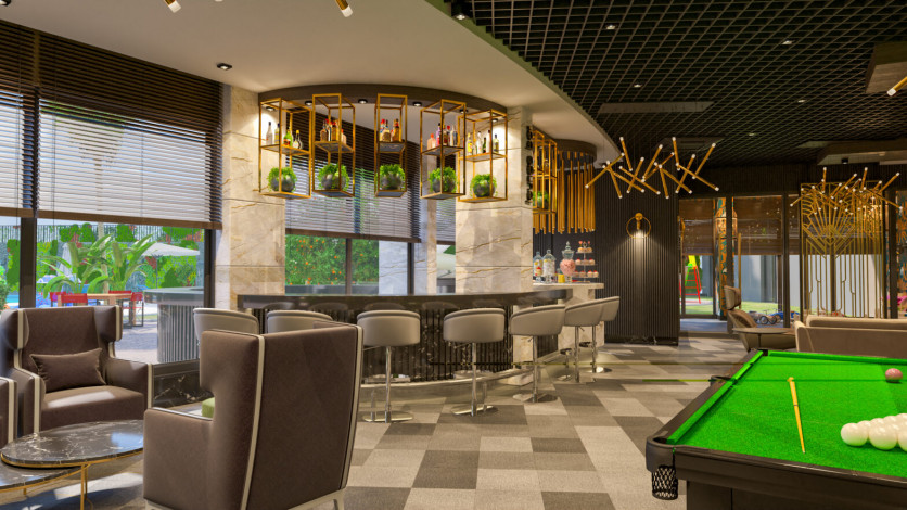 Новый комплекс премиум класса с богатой инфраструктурой в Каргыджаке, 62-122 м2 - Ракурс 26