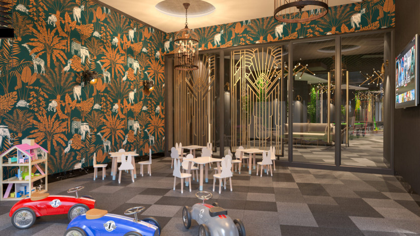 Новый комплекс премиум класса с богатой инфраструктурой в Каргыджаке, 62-122 м2 - Ракурс 30