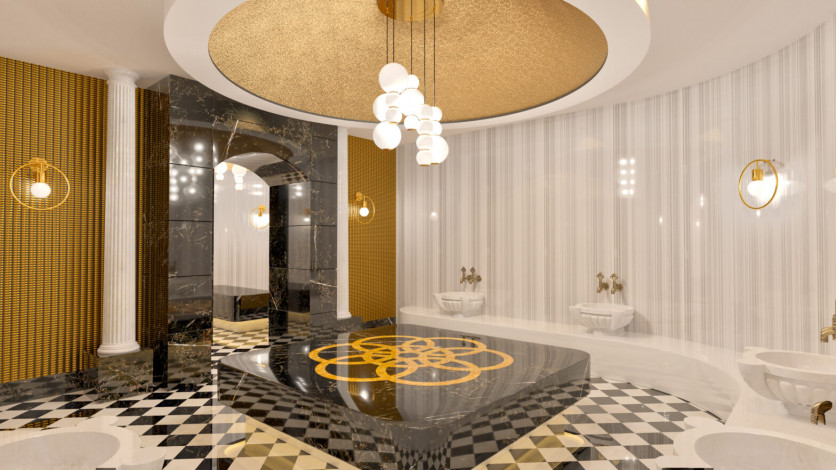 Новый комплекс премиум класса с богатой инфраструктурой в Каргыджаке, 62-122 м2 - Ракурс 35