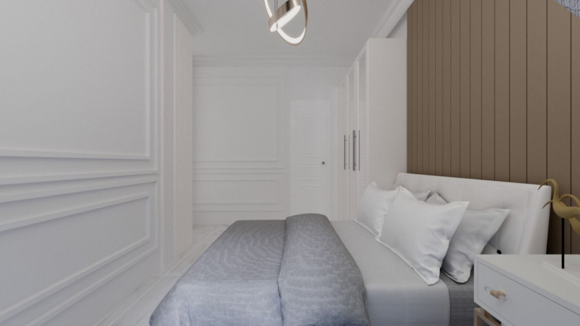 Две квартиры в строящемся проект в Махмутлар в 300 метрах от Средиземного моря, 100-135 м2 - Ракурс 11