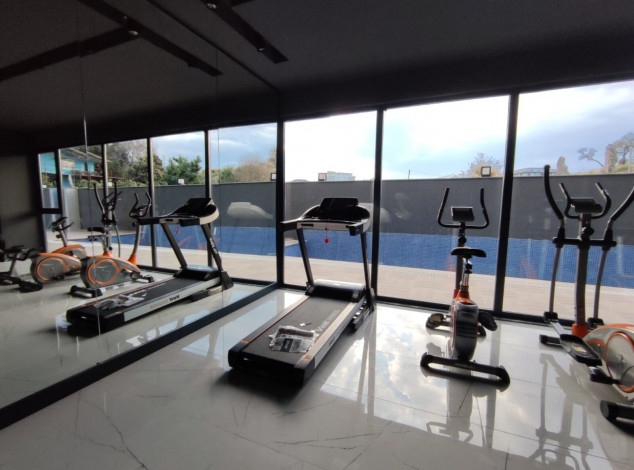 Двухкомнатная квартира в новом комплексе на побережье Средиземного моря в районе Махмутлар, 55 м2 - Ракурс 4